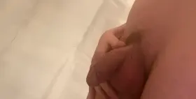 Peeing in the shower