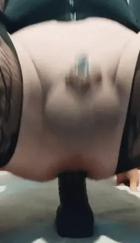 My tiny caged sissygasm