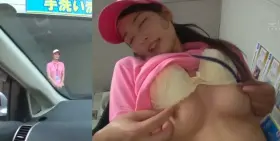 Suzu Honjo, She really cleans up working at a car wash...