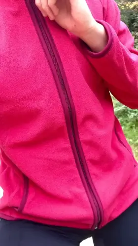 My next flash, got way too horny during a bicycle tour... There were people in front of me haha, I love the risk…hopefully you like my teen tits