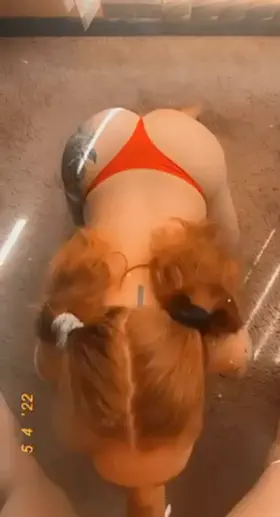 Love his thick cock in my mouth