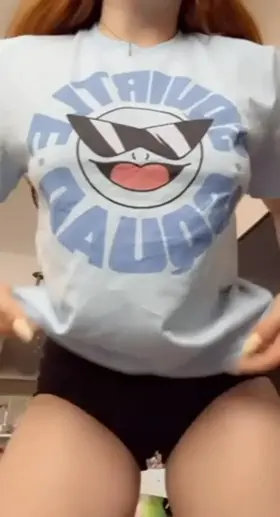 For my enrolment into the squad I’d like you to squirt cum all over these