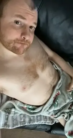 (38) Sick on the couch. Wanna make me feel better?