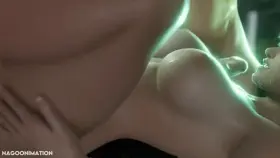 Tifa gets caught & fucked (Nagoonimation)