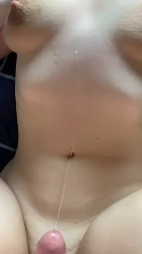 I love when hubby comes home from work and covers me with his load - who’s next?