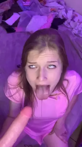 This hot nurse loves making a mess