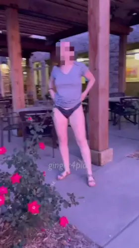 You can't see the two men oogling me