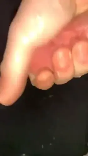 Another big load for my cum rag