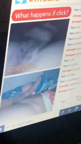 Argentinian shows me everything in omegle.