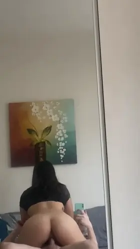 Ridding daddy’s cock🤤😍[m][f]