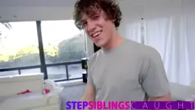 Hot Teen Stepsister Takes 2 Cocks