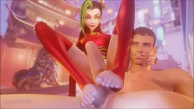 Firecracker Jinx Footjob (Coombot)