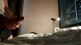 Maybe next time I can finish on you :)