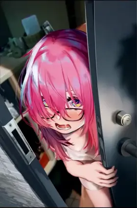 Fucking Mash in the doorway (Nigorimizu)