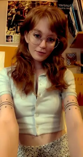 just a shy lonely girl posting nudes on the internet for attention