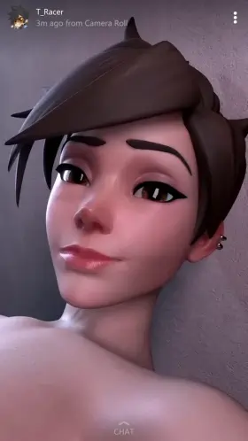 Tracer fingering herself (MercifulErotica) [Overwatch]