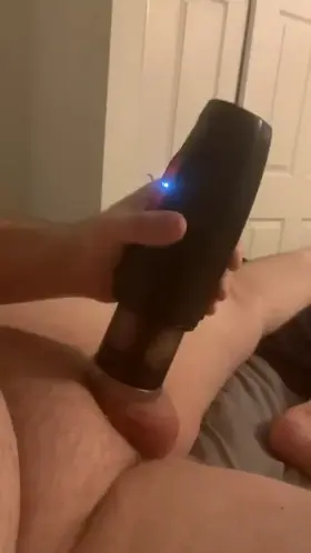 My Fat Cock Was Wrapped by the Spinner
