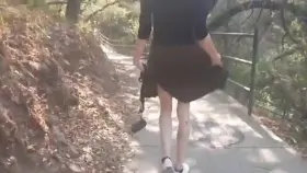 Catching a cool breeze on a hot day.