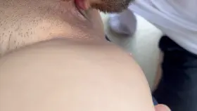 Great day outside to get some sloppy toppy, pussy edition