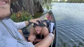 Blowjob on the bayou