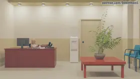 Mia the secretary and the boss (Doberman Studio)