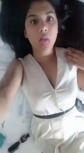 The cute Indian college slut sent me this. What was she thinking?