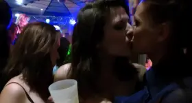 Horny for each other at the club