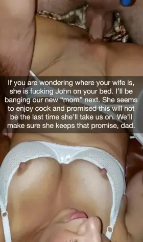 When your sons hang out with their new stepmom...