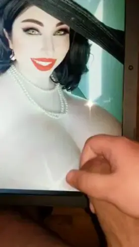 Cum Tribute I did for Bishoujomom as Lady Dimitrescu 🥴