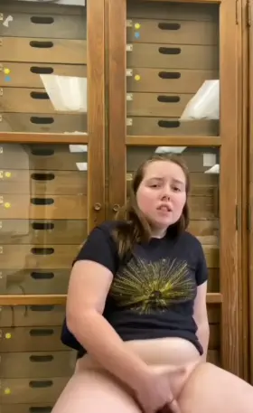 Fun in lab while my professor was next doors