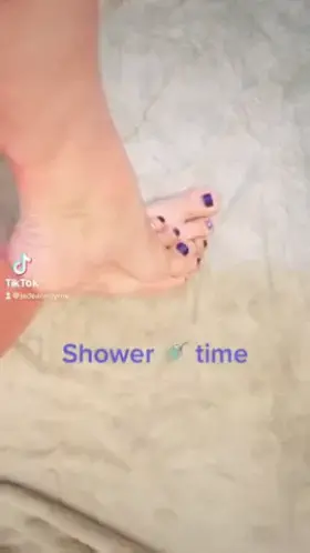 You’re mad I showered ? You wanted to slurp my stinky sweaty yoga toes and soles ???