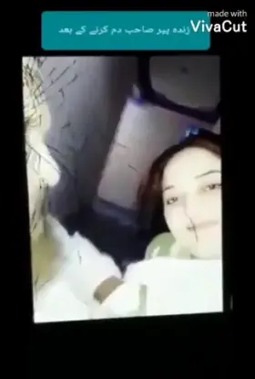 Pakistani Karachi Peer Sahab Latest Viral Video Sucking Boobs of a Beautiful Desi Bhabhi😋