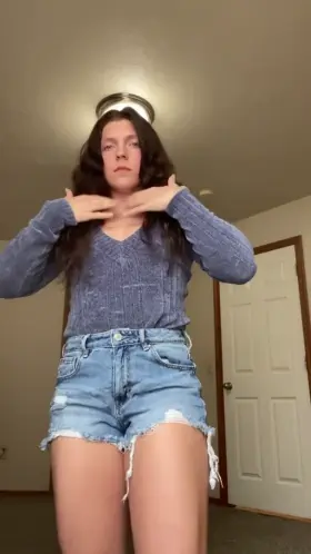 Little boobs mean a tight kitty