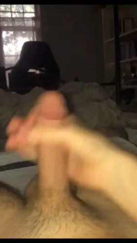 Sometimes you edge for so long that you cum so hard it almost hits your phone