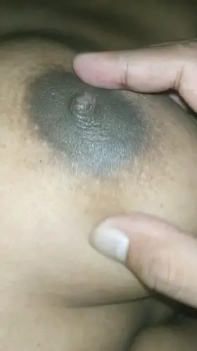 [M] playing with wife's nipple! Anyone wanna suck her nipple!