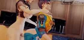 Tracer Gets Fucked By Futa Widowmaker (SwurstErotic)