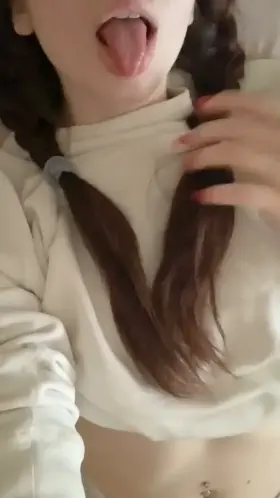 Hey boys:) Does anyone want to play with a little 18yo bitch? I make custom content including b/g, dick rating, JOI videos.