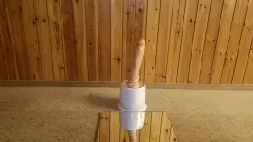 After cumming in chastity, i cleaned it all with my tongue