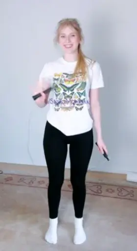jumping my clothes off; jump rope style 😋 [OC]