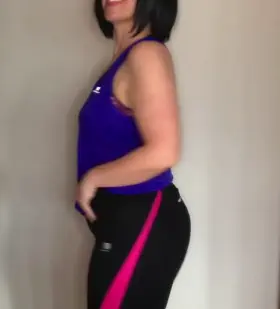 You’re allowed to be a masterpiece and a work in progress at the same time. Love your body... and yoga pants!