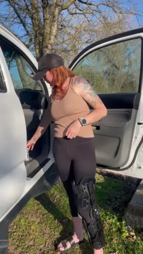 Out fishing and flashing :) [GIF]