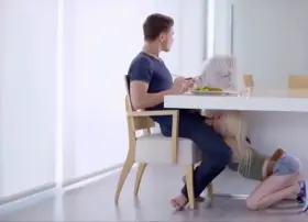 Just Trying To Eat And Read The Paper.