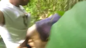 Breeding him in the woods