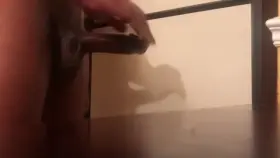 Stroking My Fat Juicy Rock Hard Dick