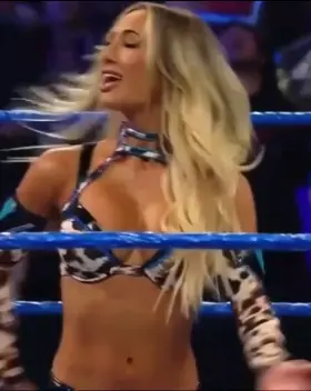 Carmella has a perfect body