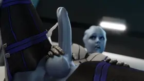 Futa Liara T’soni Cumming (Likkezg) [Mass Effect]
