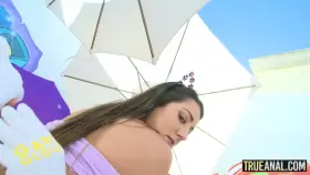 [/r/PornstarsOnPoles] Cutie Taking Big Cock In Her Booty