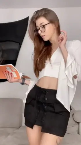 I like wearing slutty little skirts for daddy