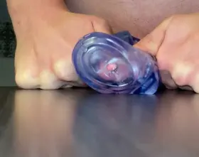 Slomo cumshot…wait for it