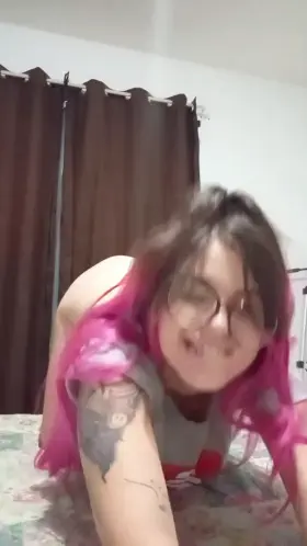 Was smiling while you hit my white ass